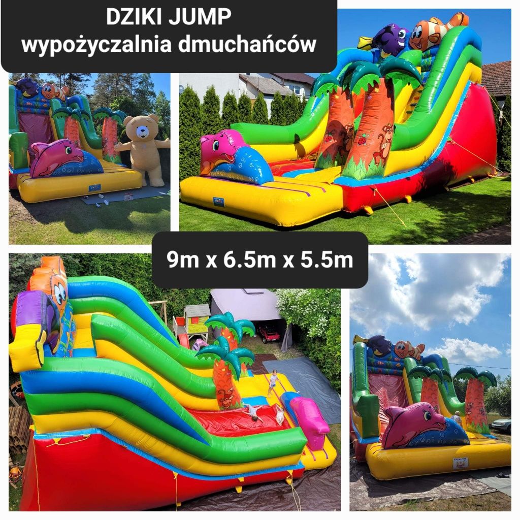 Wynajem Dmuchanych Zjeżdżalni dla Dzieci – Największe w Regionie!
