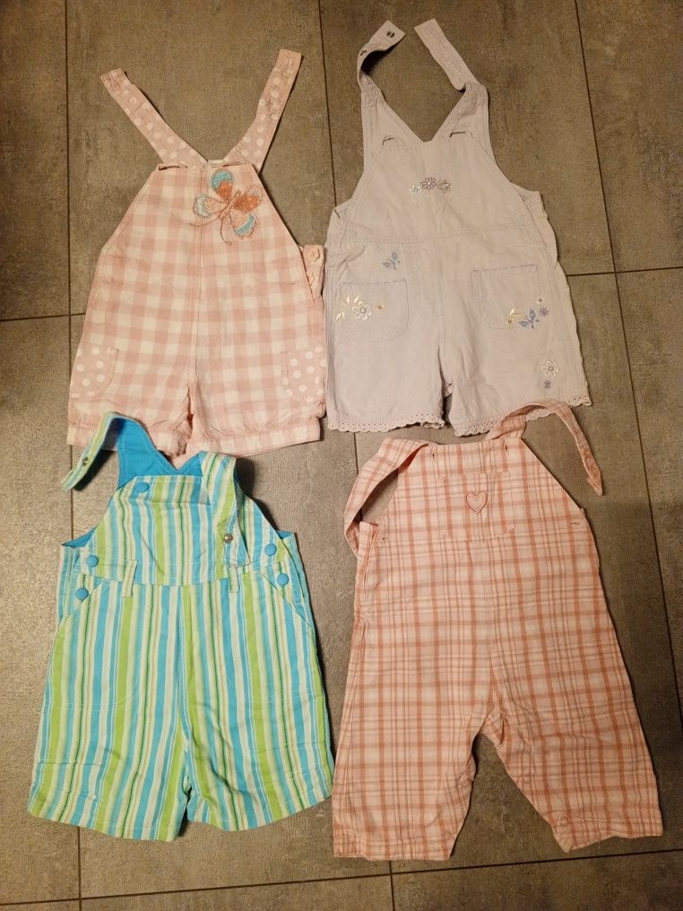 Ubranka dla dziewczynki r. 64 - 70; 3-6m