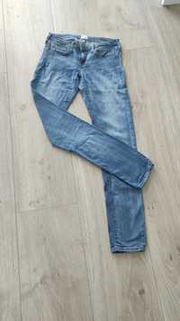 Jeansy biodrówki LEE Lynn Skinny W27L36