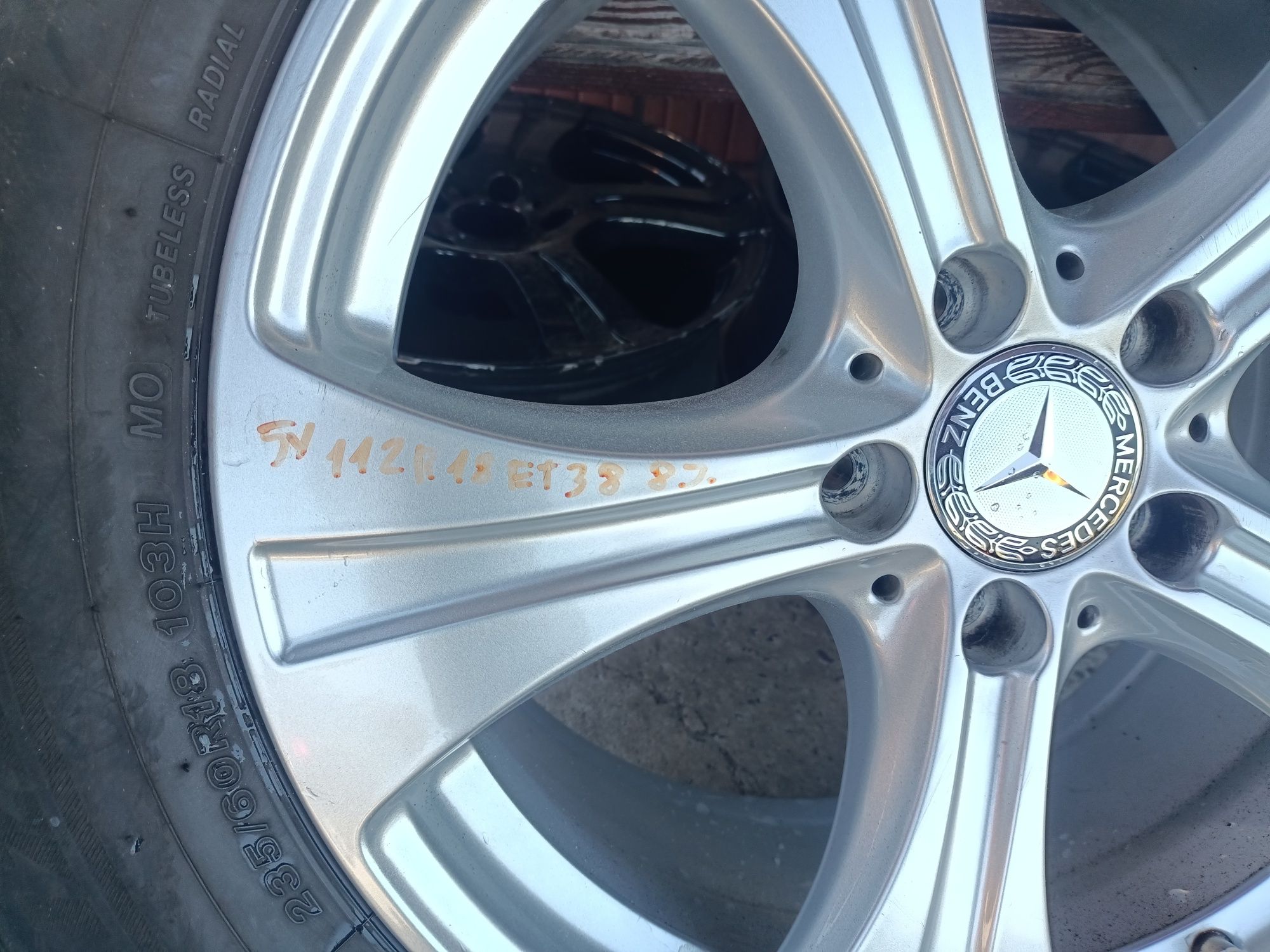 Felgi 5x112 R18 Mercedes