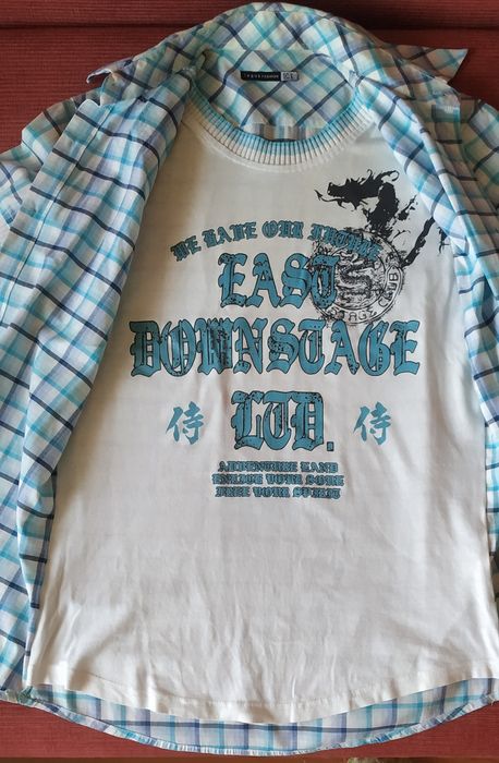 Сорочка чоловіча,  короткий рукав, розмір М європ.