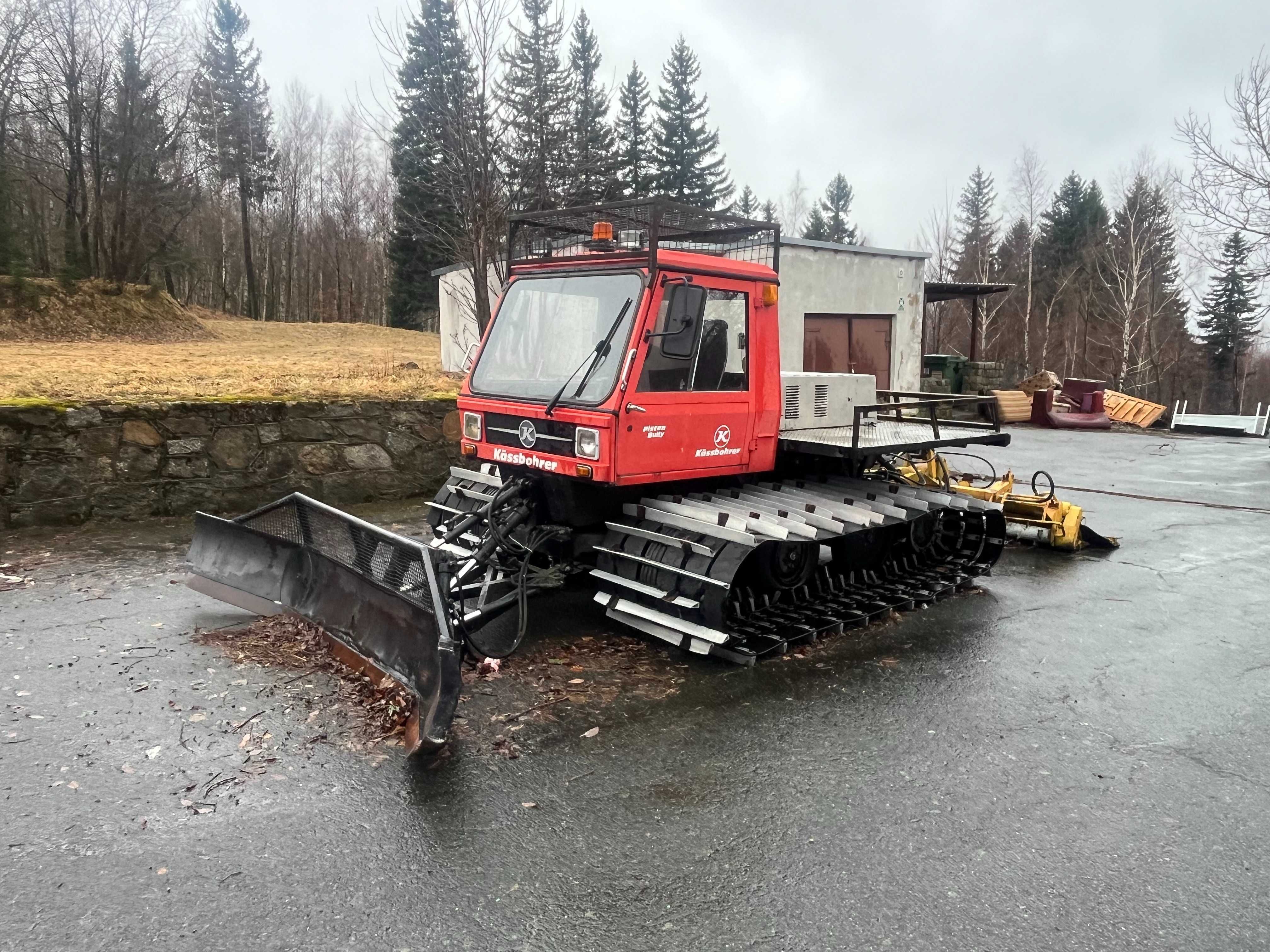 Gokart Kassbohrer PB100 Pistenbully prinoth Trasy biegowe mulczer