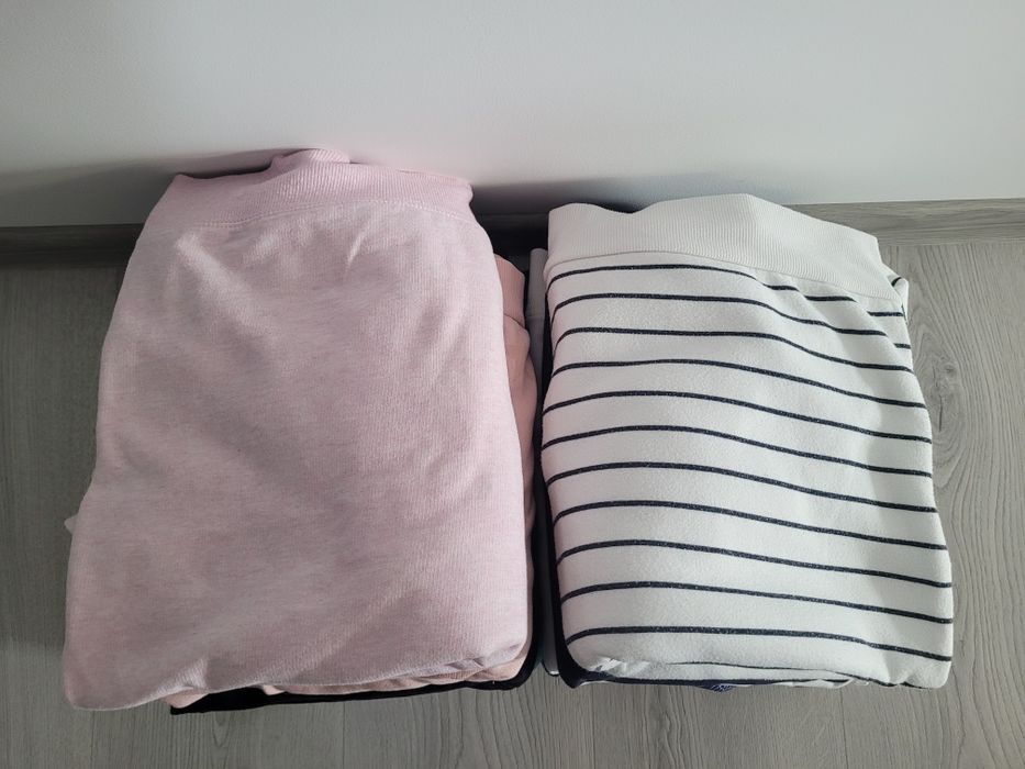 Cena za całość-bluzy 9sztuk-Paka ubrań damskich,zestaw r.S/M