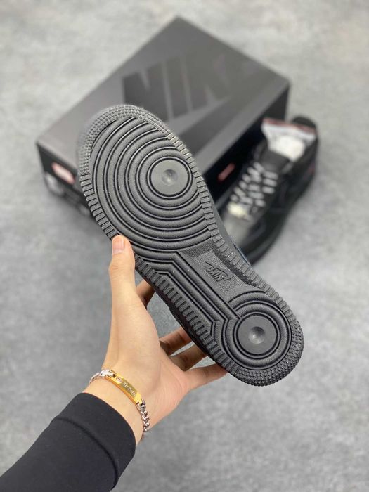 ButyDamskie‍ Nike‍ Air‍ Force‍ 1‍ Supreme‍ Black‍ Uniseks Roz.43