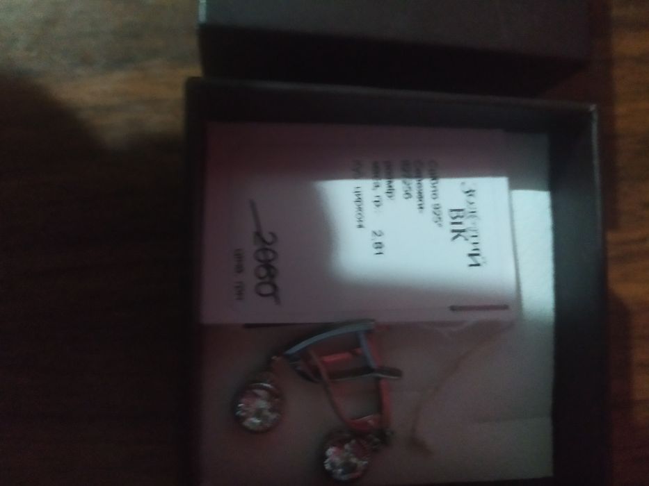 Продам нові срібні жіночі сережки 925, проба