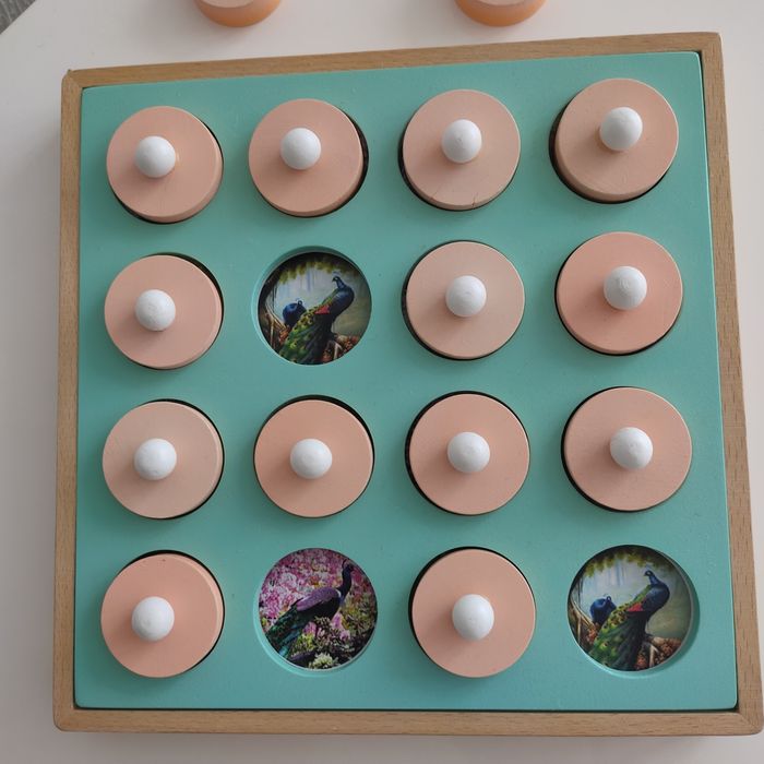 Гра дерев'яна, розвиваюча, 3+, 32 варіантів