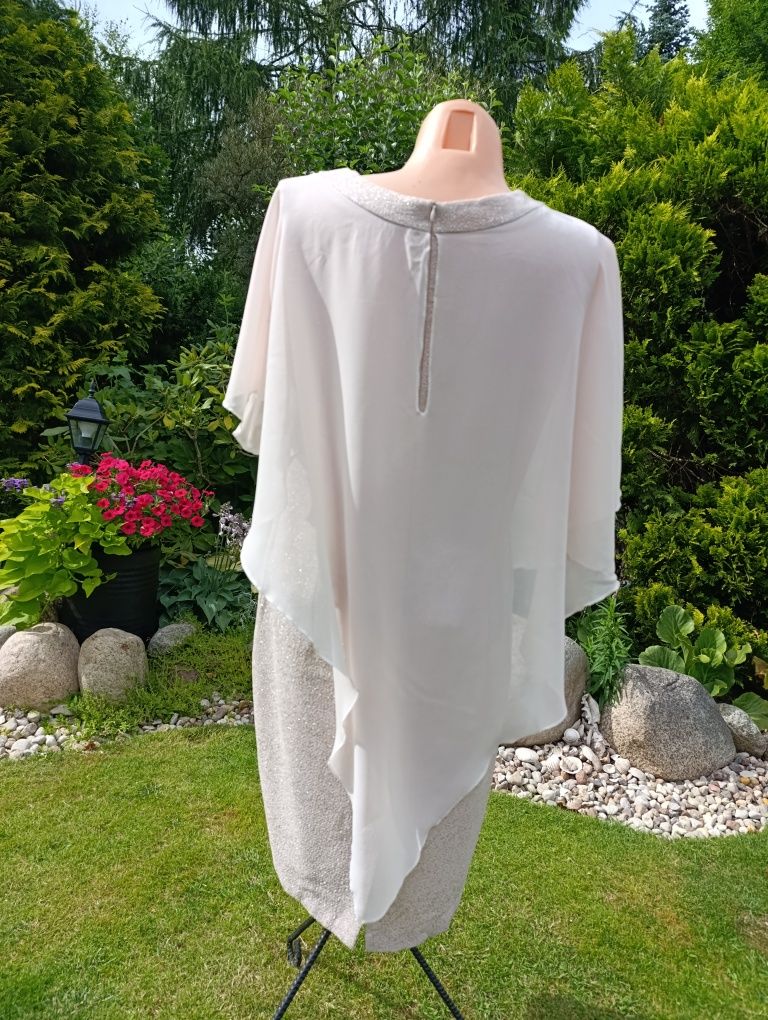 Sukienka wieczorowa XXXL 46 suknia na wesele 46 sukienka plus size 46