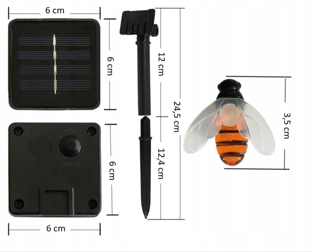Pszczółki świecące LED SKLEP GWARANCJA