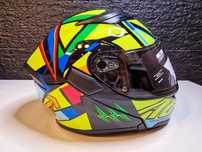 (NOVO) Capacete Modular Rossi 46 Mota e Sol V/Cores