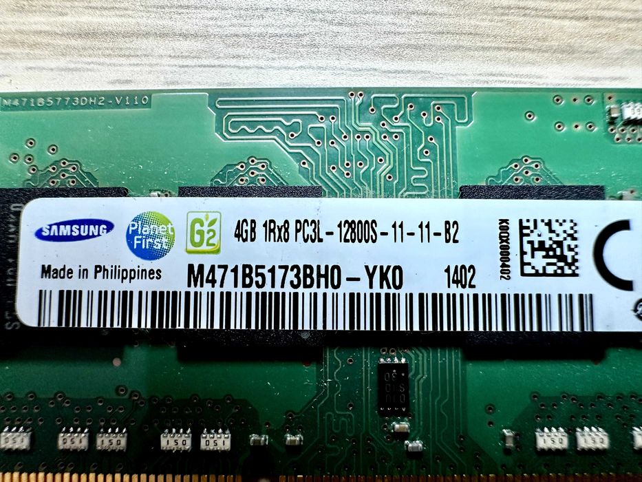 Pamiec RAM Samsung 4GB DDR3 / DDR3L PC3L 12800S – sprawna / testowana