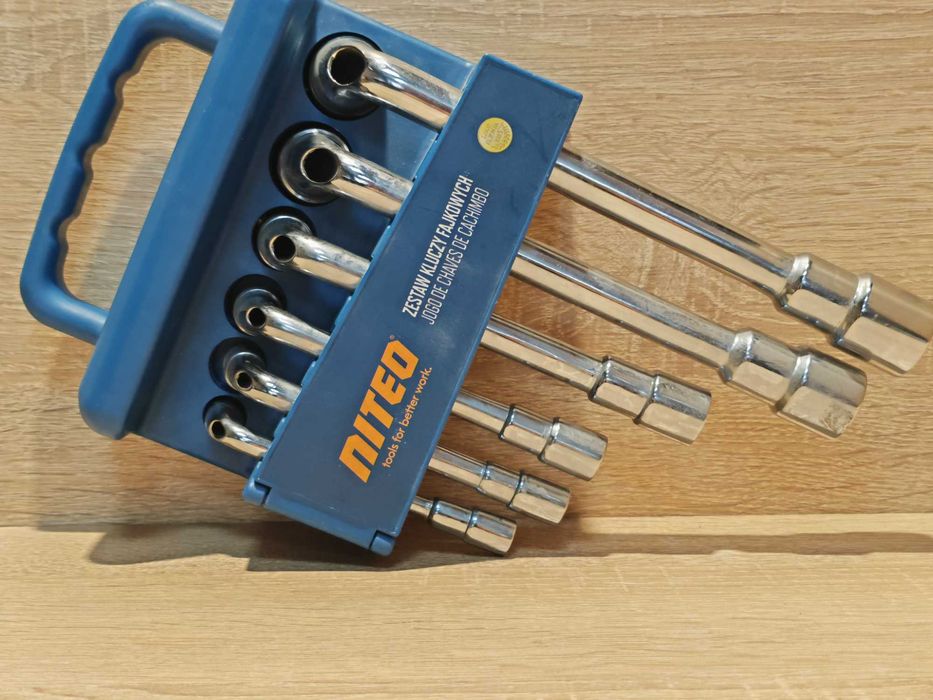 Klucze fajkowe Niteo CrV 6szt,
