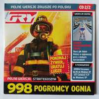 998 POGROMCY OGNIA | polskie wydanie | gra strażacka na PC