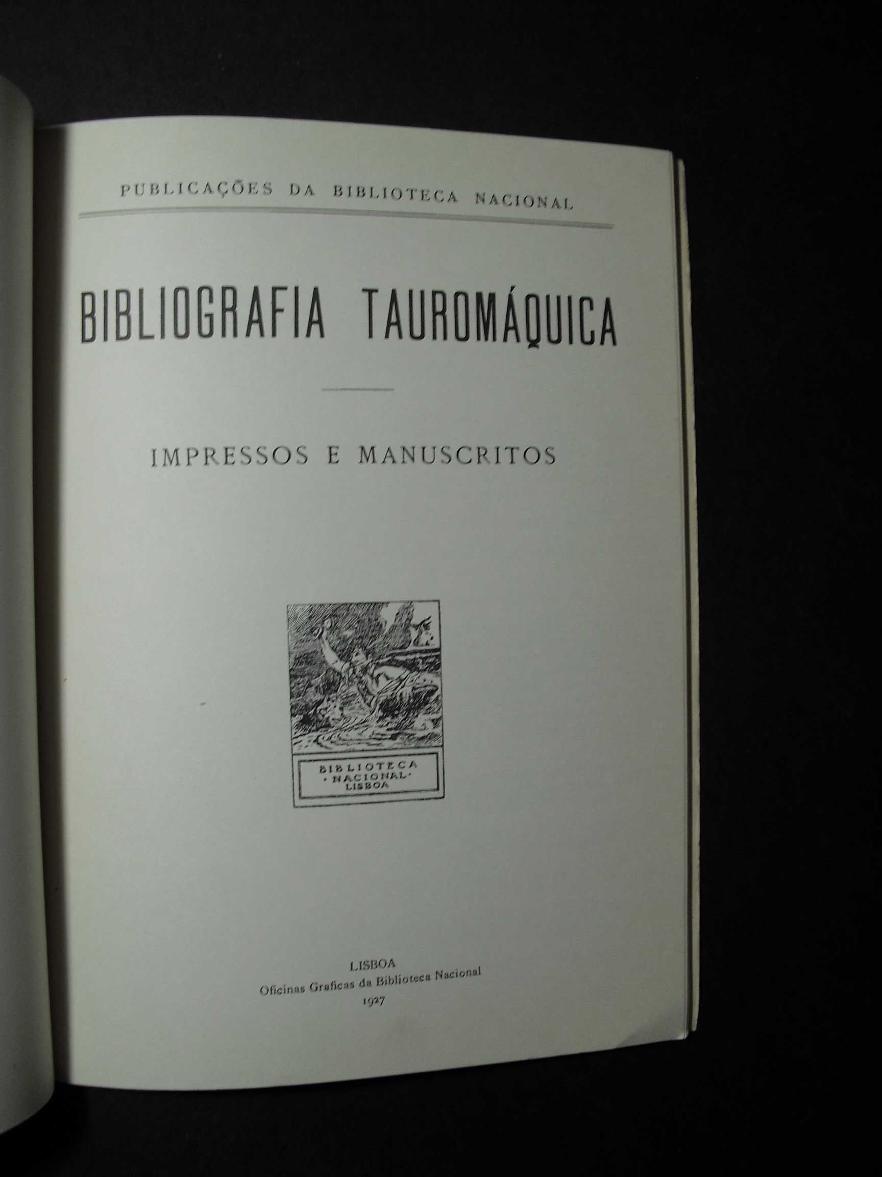 Bibliografia Tauromática-Impressos e Manuscritos