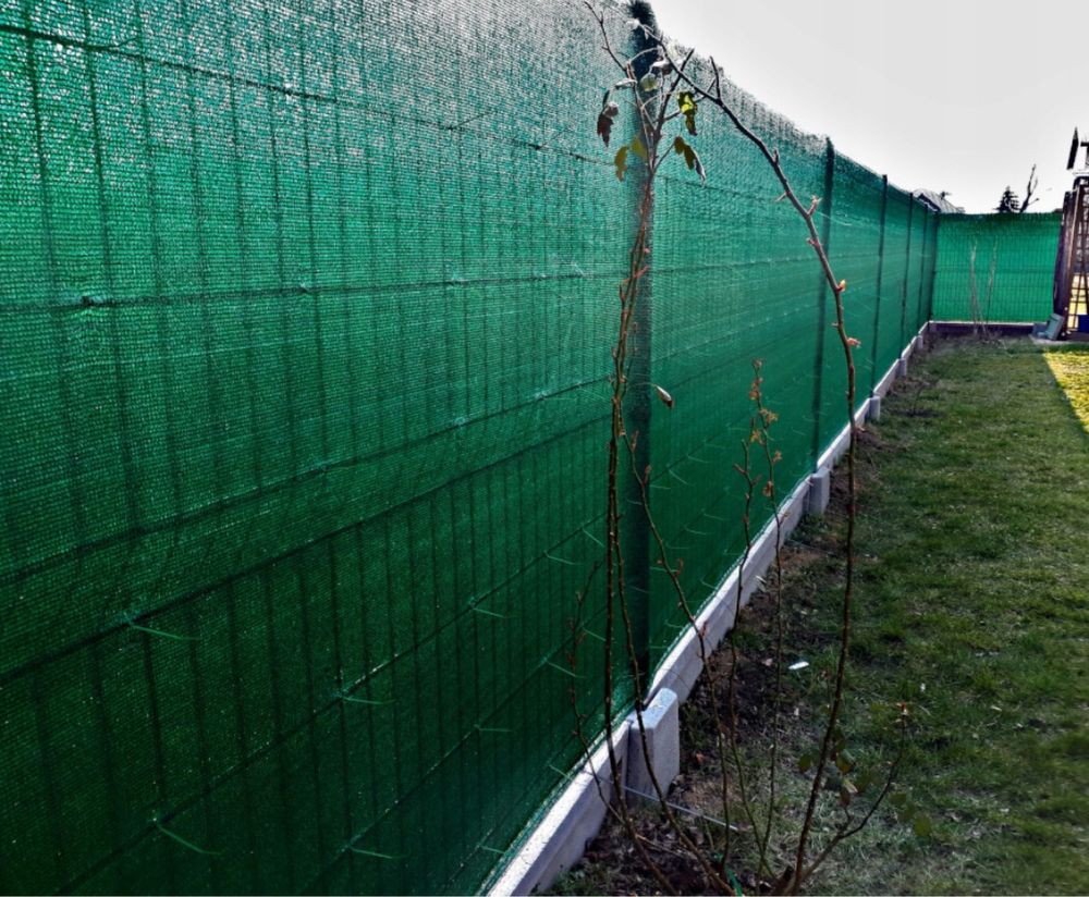 Siatka cieniująca, maskująca UV 95% 1.5x50m na płot