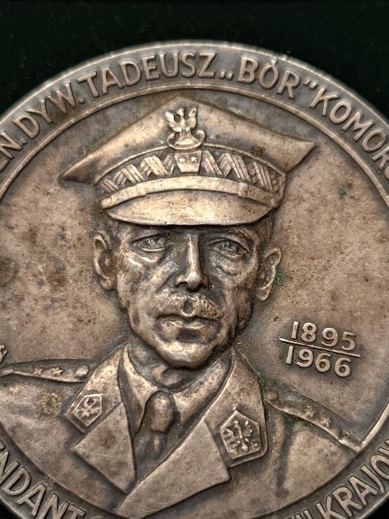 Tadeusz Bór Komorowski  medal 1989r
