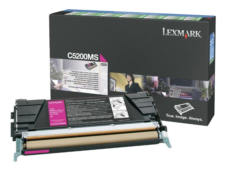 Toner Lexmark c5200ms Magenta