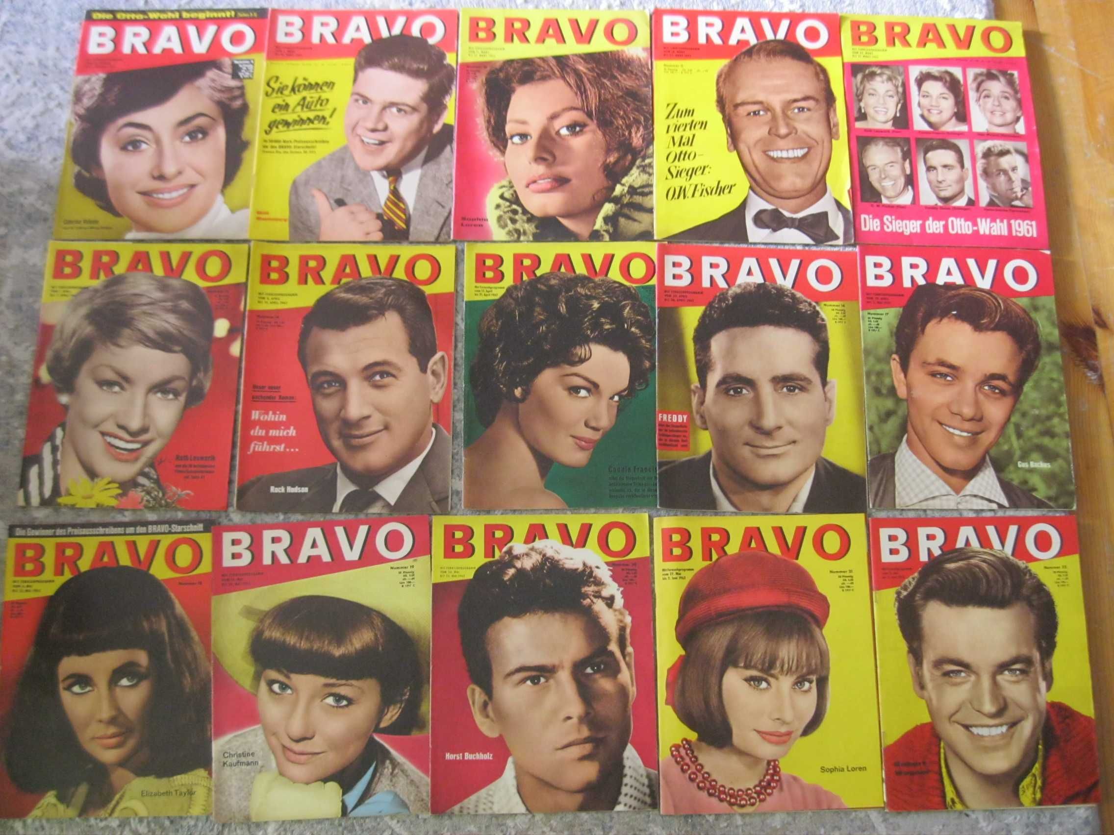 Tygodnik BRAVO -1962 r./ na sztuki