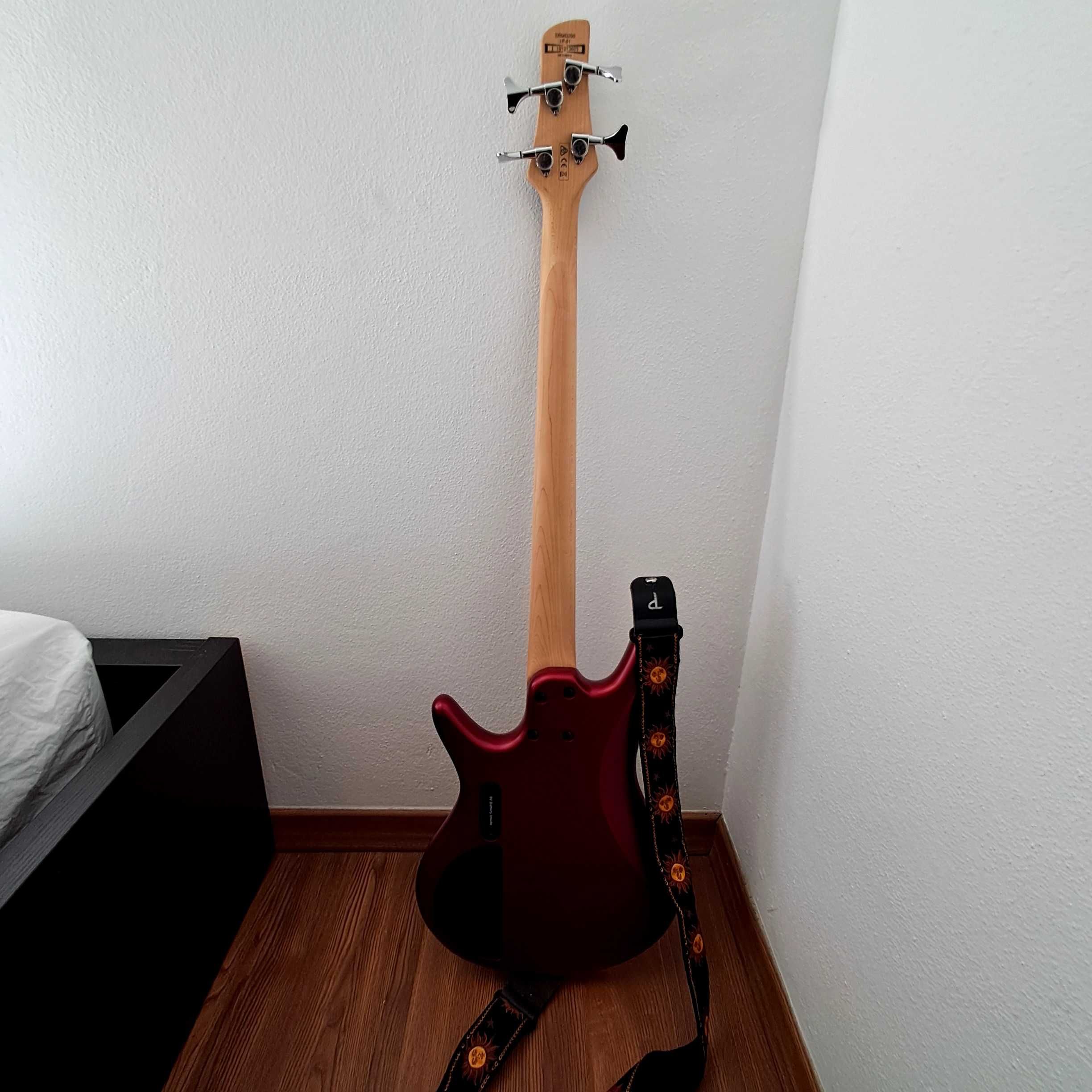 Baixo Ibanez SR300 + AmPlug + Fone + Case + Strap