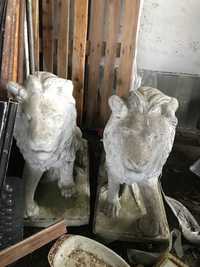 Estatuas leoes grandes em bom estado