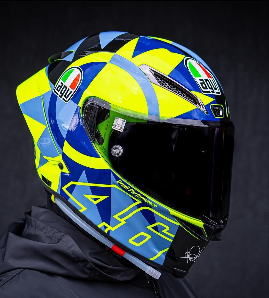 Agv Pista GP RR Rossi Soleluna 2022