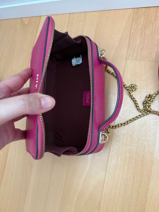 Mala de Senhora Furla Rosa
