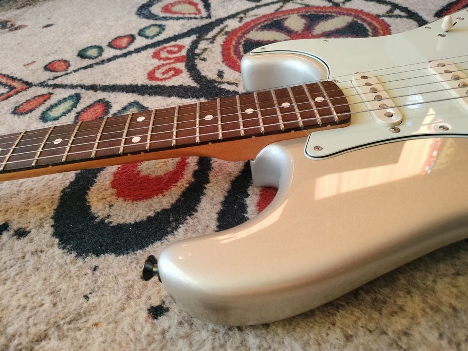 Fender Stratocaster Robert Cray Silver Inca