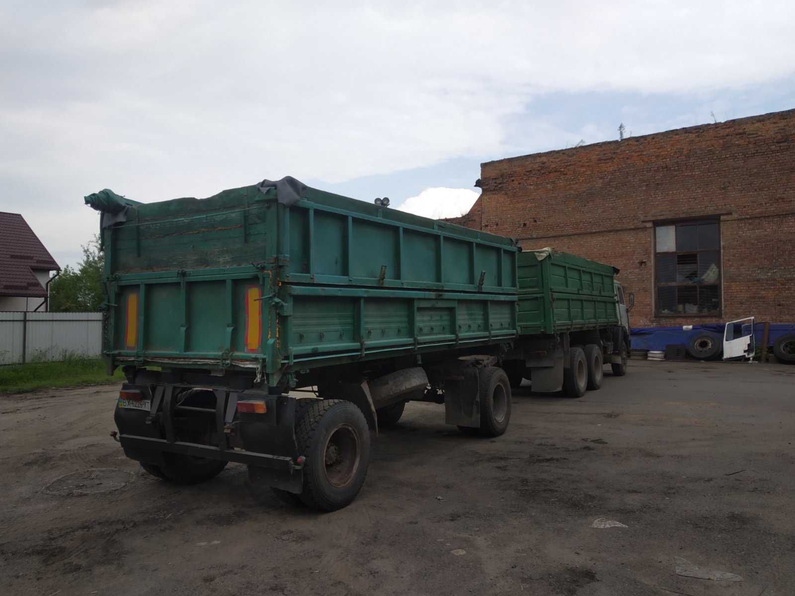 Продам камаз 55102 з причіпом в доброму стані