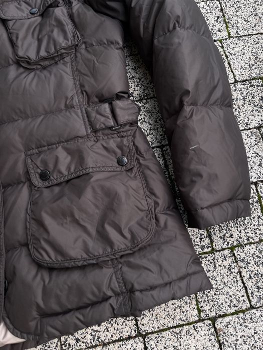 Kurtka puchowa zimowa damska Hetrego down jacket puffer parka Brown