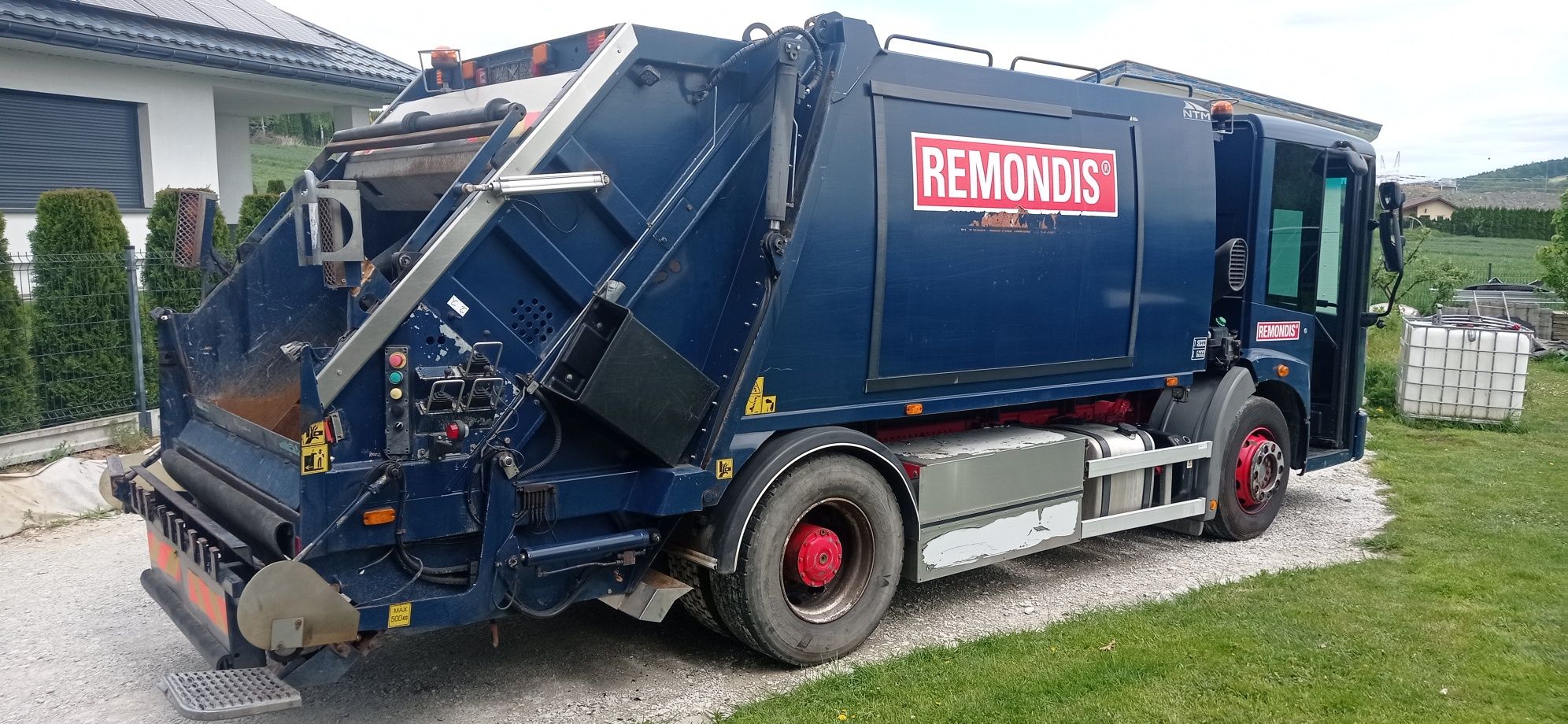 Mercedes 1829 econic śmieciarka 2012r