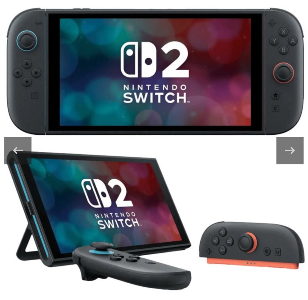 Ігрова консоль Nintendo Switch 2 Black