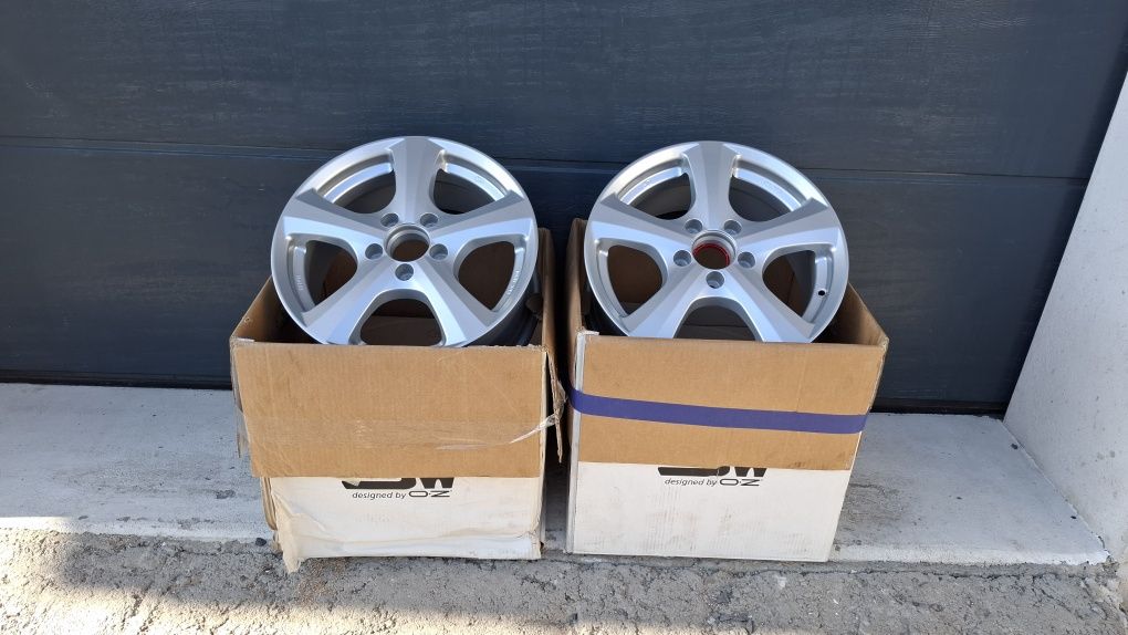 4x Alufelgi 16" NOWE 5x112 OZ MSW + czujniki