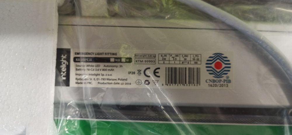 Oprawa awaryjna nowa!!!