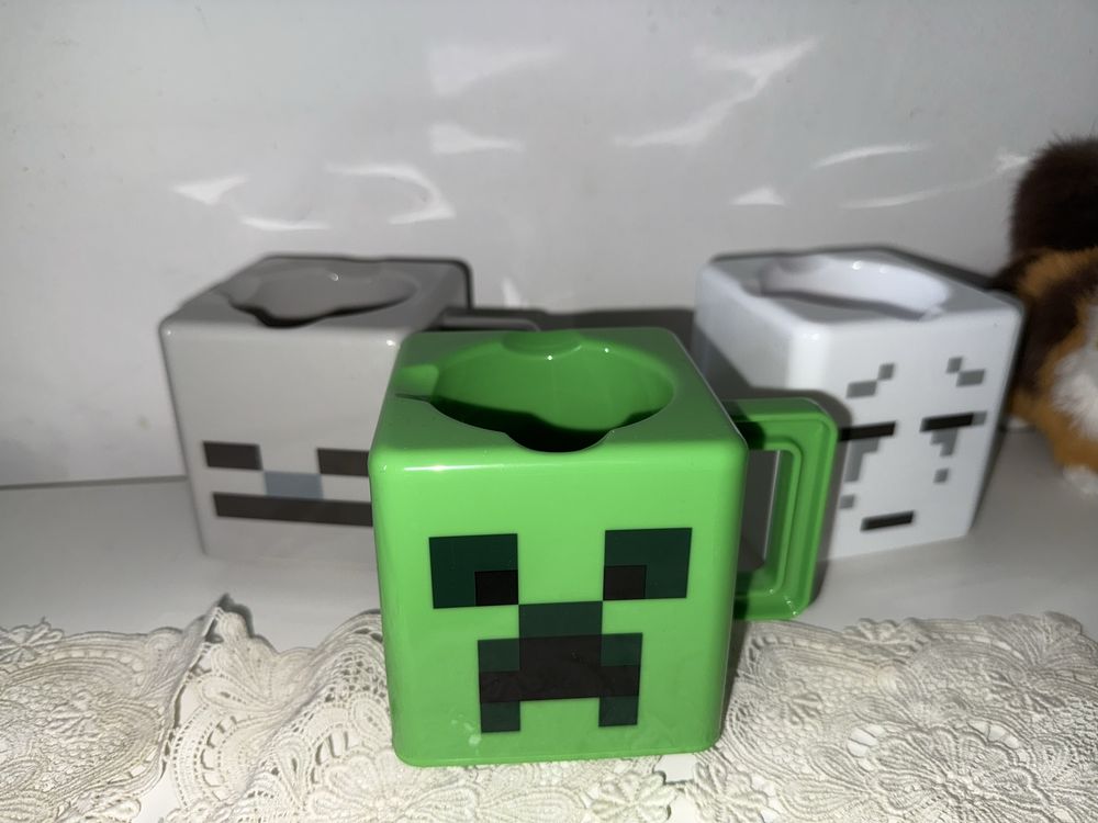 kubki minecraft plastikowe