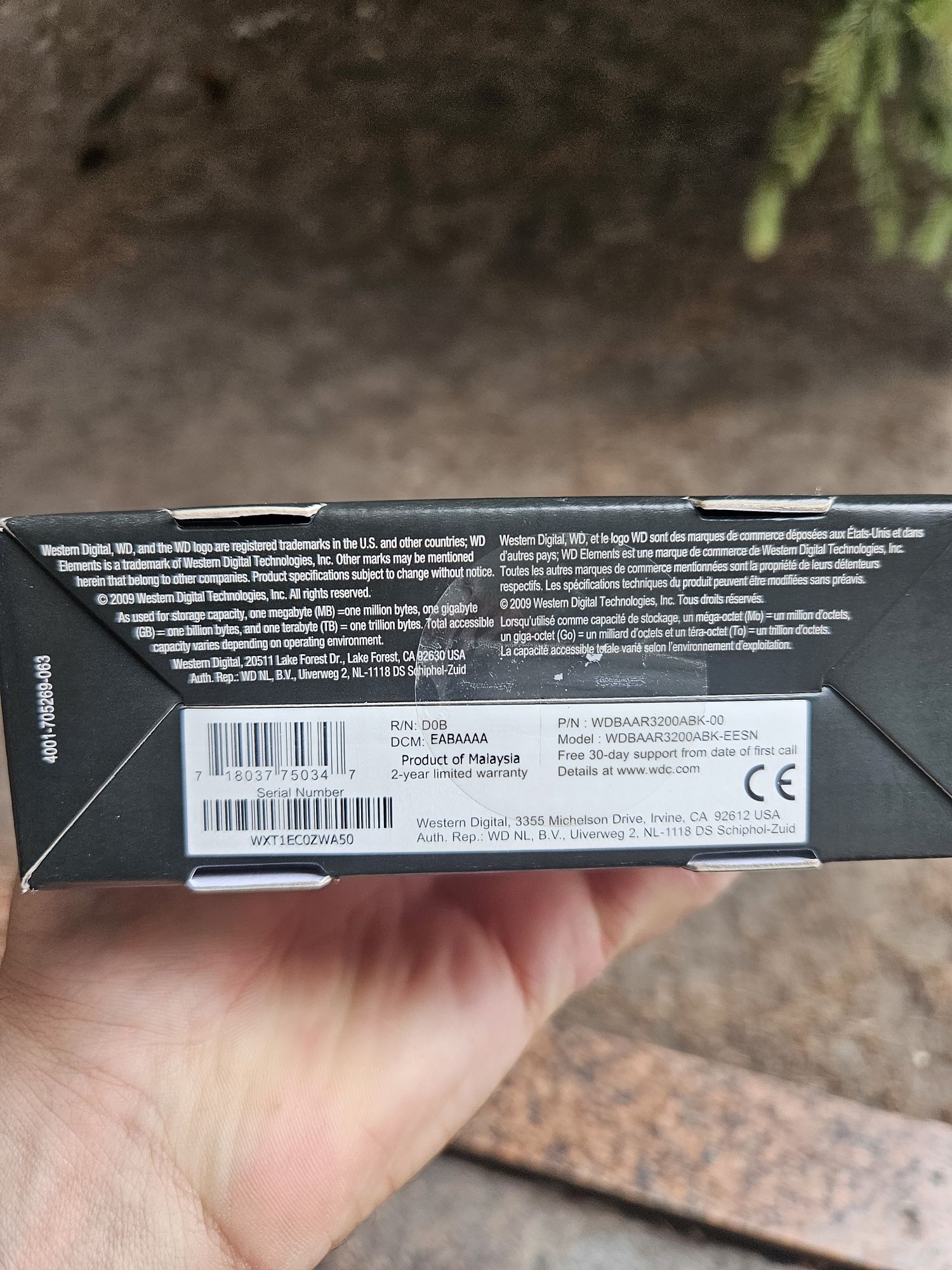 WD Elements 320GB
