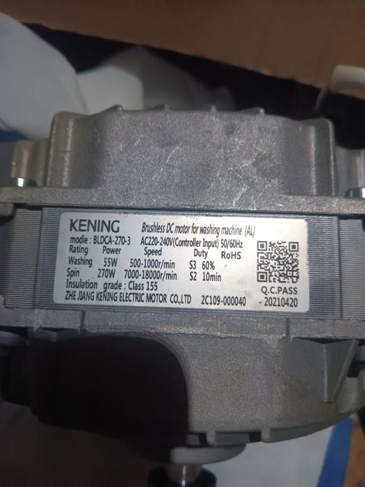 Silnik pralki samsung WW70T304MWW części