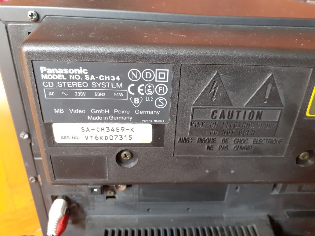 Wieża Panasonic SA-CH34
