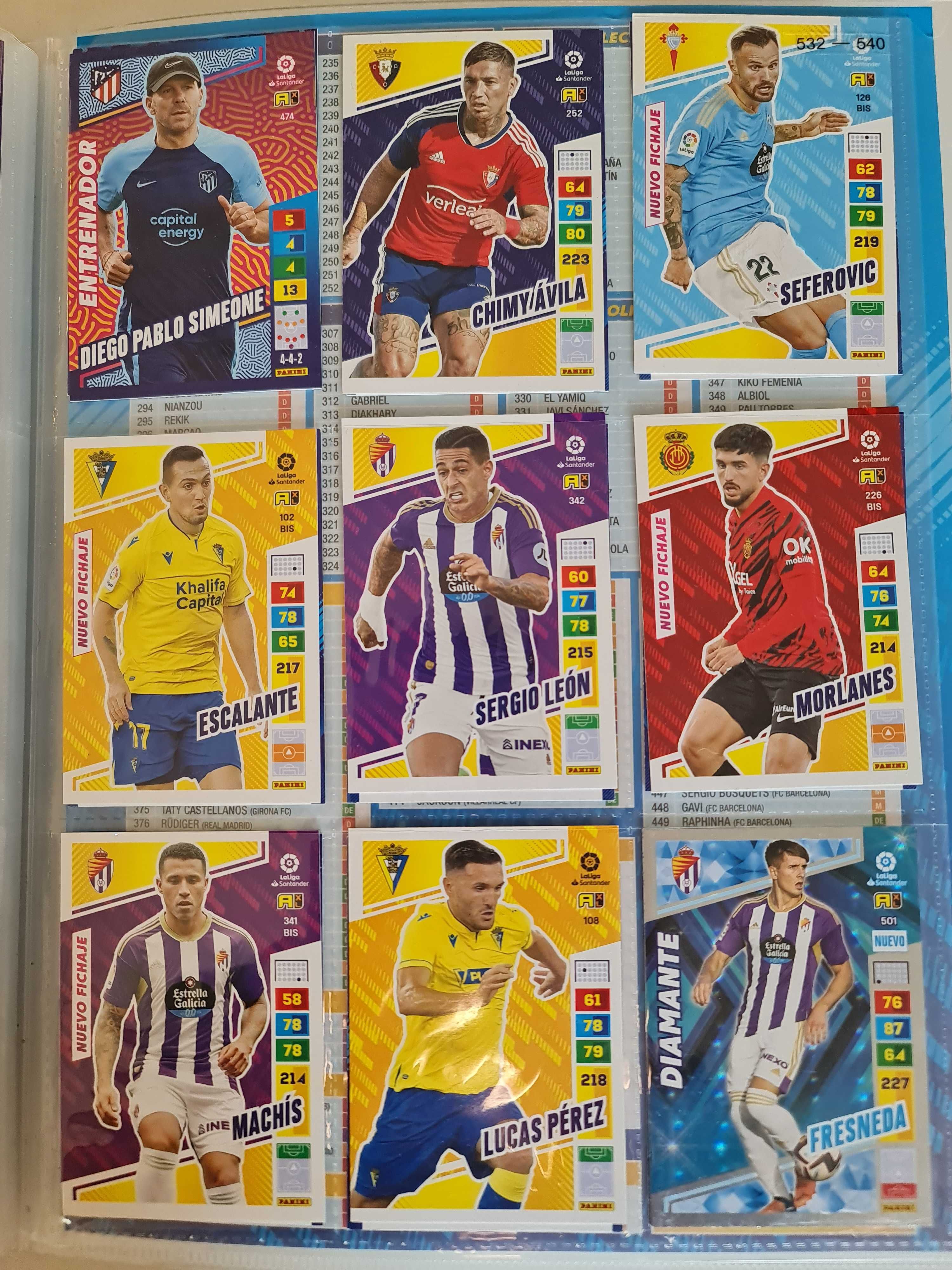 Karty piłkarskie Panini Adrenalyn La Liga 2023 - uzupełnij swoje braki