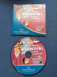 Multimedialny słownik polsko angielski płyta cd -rom