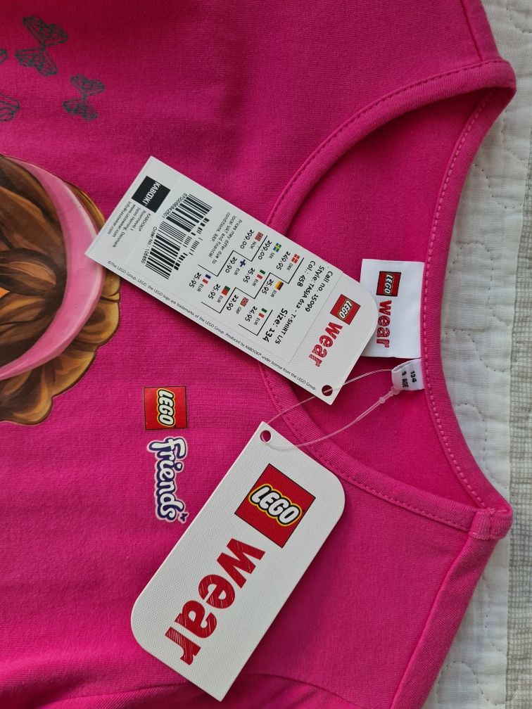 T-shirt długi rękaw Lego Friends 134 Tasja nowy