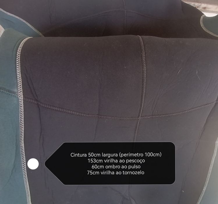 Fato mergulho Tribord 2XL /5mm