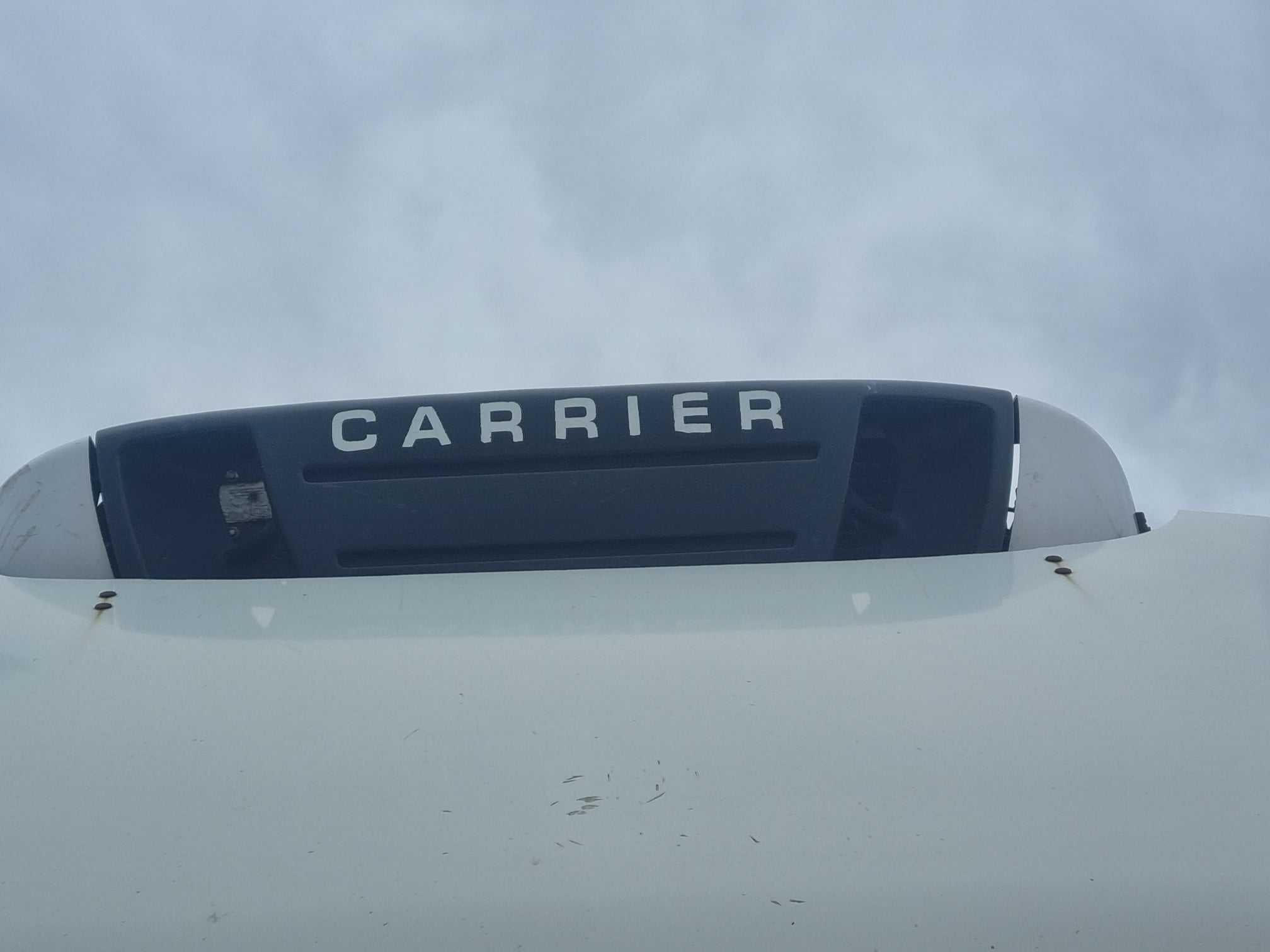 Carrier Supra 550 kontener, izoterma chłodnia z agregatem