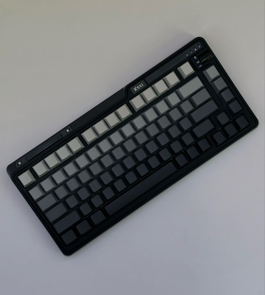 Беспроводная механическая игровая клавиатура kzzi k75 lite 75%
