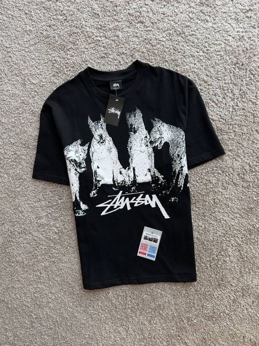 Футболка Stussy Dobermans 2025