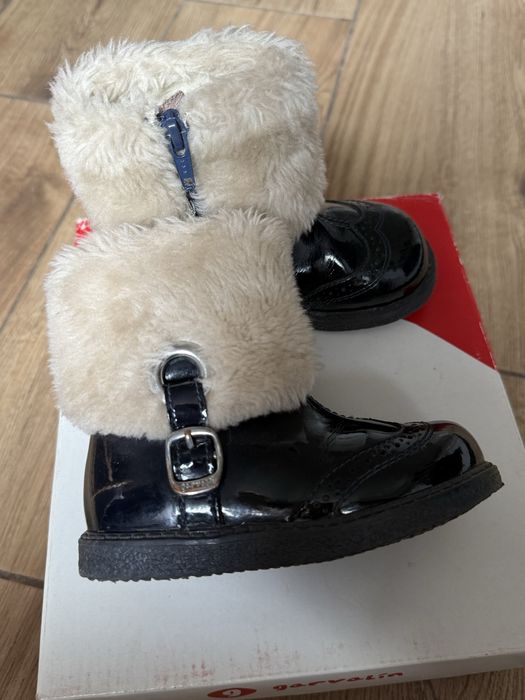 Чобітки шкіряні 22-23 розмір