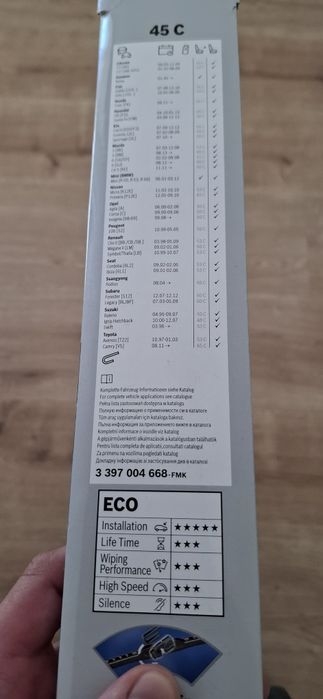 Wycieraczki samochodowe szyby