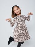 Платье с длинным рукавом для девочки ( 4-5 лет )