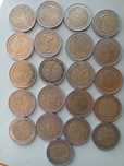 Moedas 2€ para troca