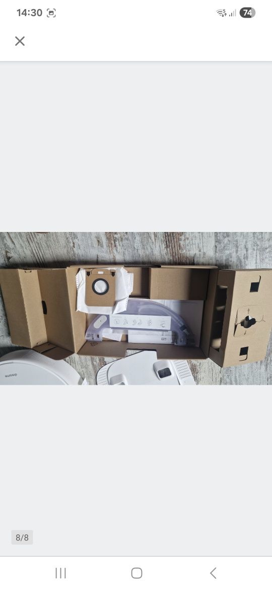 Robot sprzątający Dreame D10 Plus biały