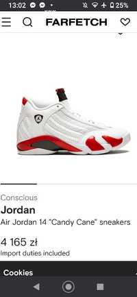 Buty  Nike air Jordan 14  r 49.5  15  33cm ferrari