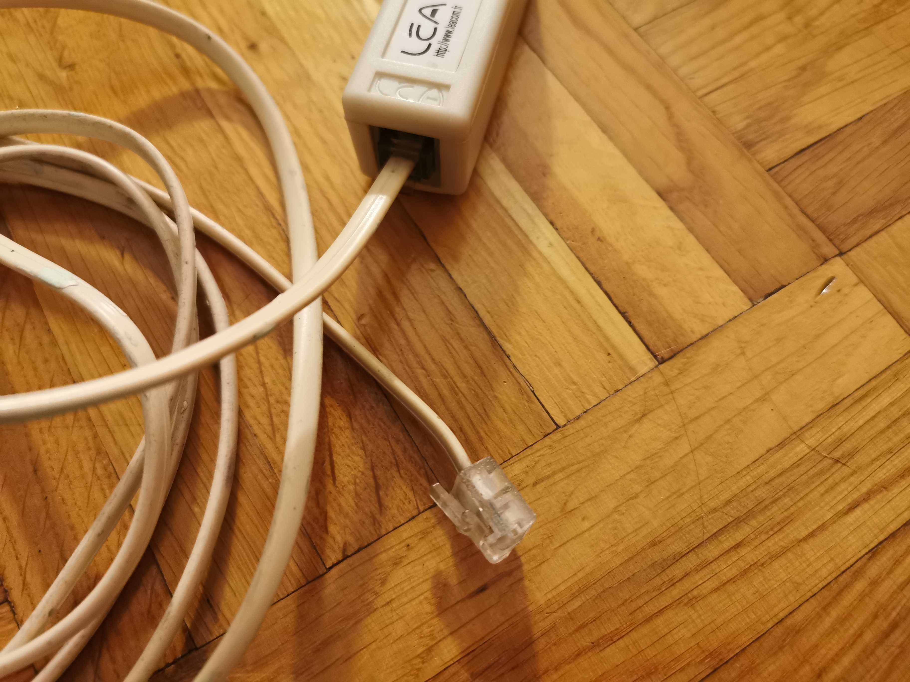 Modem telefon filtr splitter adsl\dsl zestaw